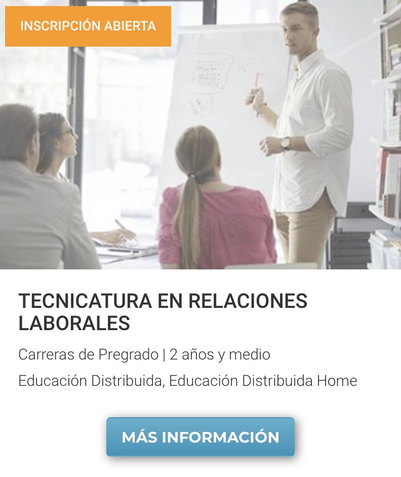 Tec. en Relaciones Laborales 